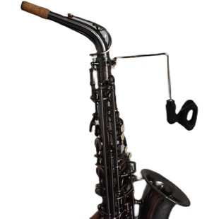 萨克斯话筒支架中音次中音话筒夹无线麦克风架便携式演出配件