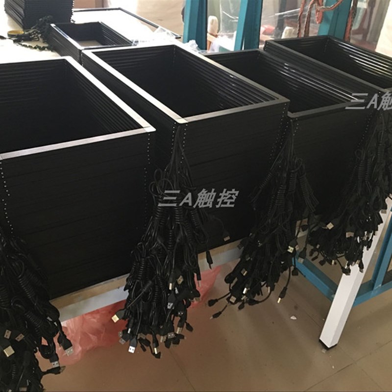 红外触摸屏框usb投影定制led显示屏大尺寸拼接屏电脑电视加装触控
