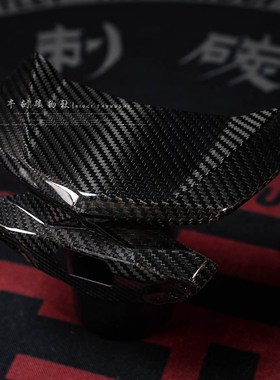 九号电动车E200P小牛N1S/NGT/U+系列改装斜纹碳纤维FC155挡风板