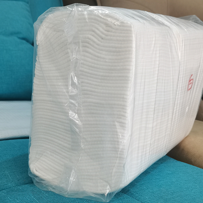 100条加大加厚一次性美发毛巾珍珠纹美容院理发店包头折叠吸水