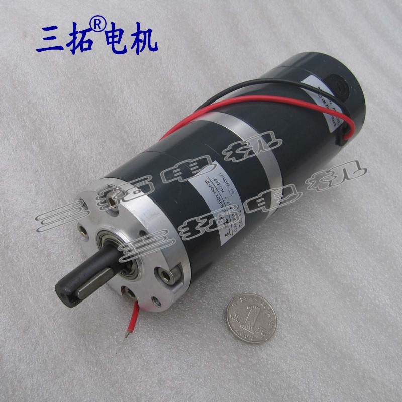 三拓GX45/50/60mm 12V 24V 行星齿轮减速有刷直流电机 大扭矩马达