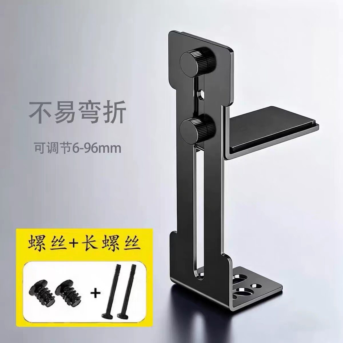 工厂显卡支架铝合金风扇位固定机箱L型托架支撑架防震动下垂变形图片