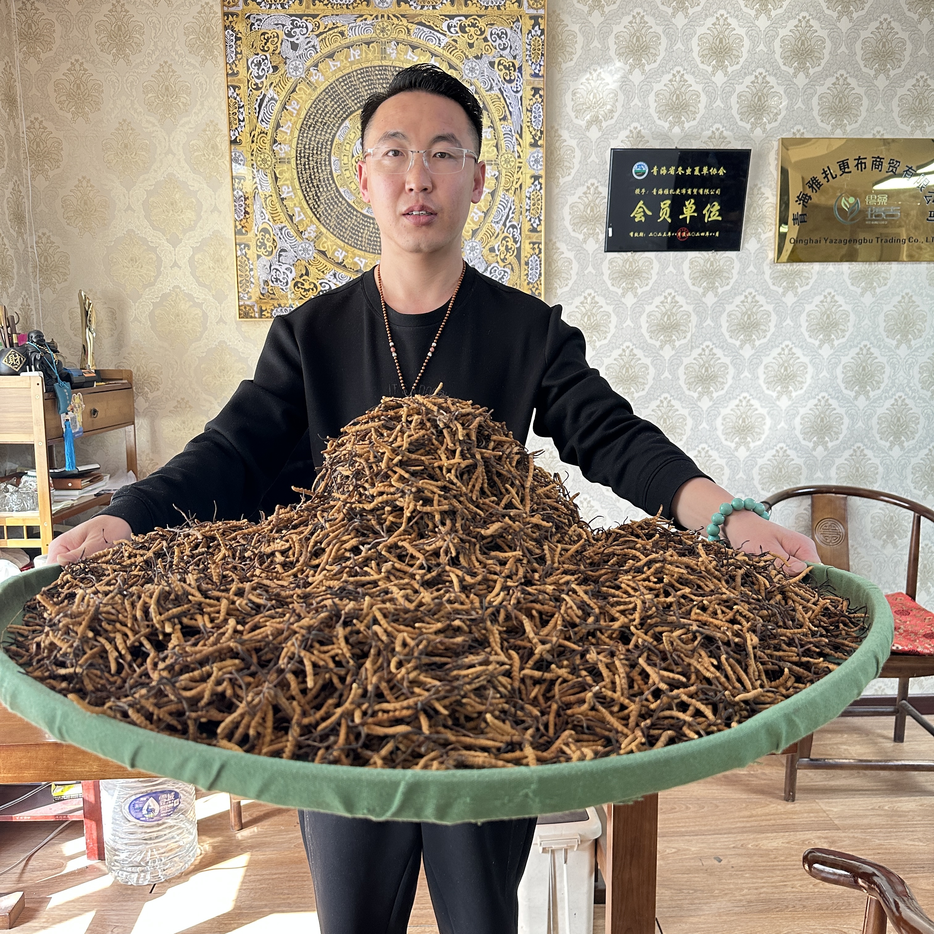 冬虫夏草正品精选4根1克旗舰店