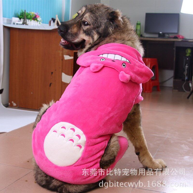 新款大狗衣服宠物衣服加厚棉衣 金毛 萨摩大型犬春秋冬装狗狗四脚