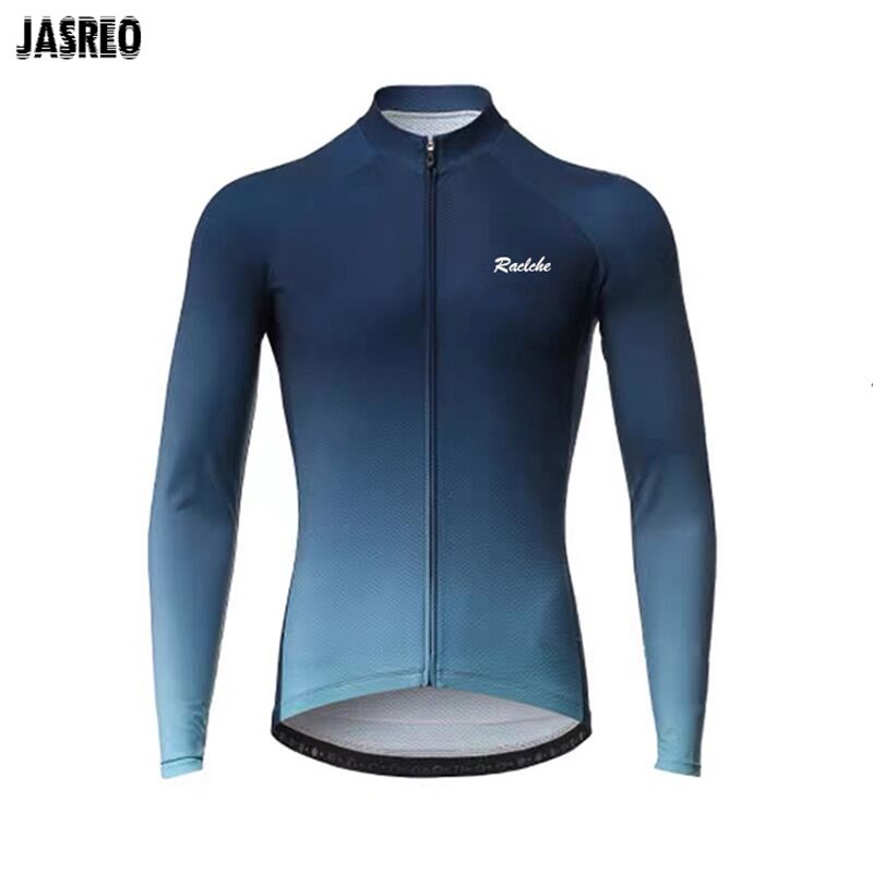 春夏款骑行服长袖套装男女款山地公路自行车队版可定制衣裤更大码