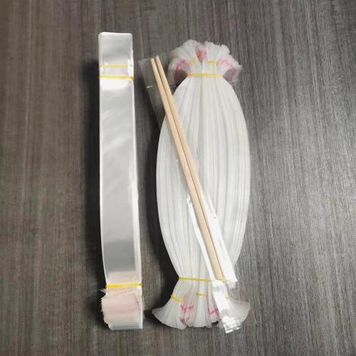 OP管形P袋自817粘袋吸长条长袋透明塑料袋笔芯袋勺子筷子包细装袋