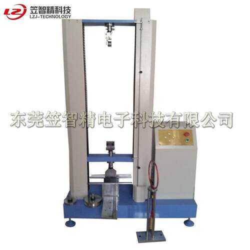力万能羽材料力试验台 毛球拍抗压试验LZJ-TD-3机 带电脑推拉力试