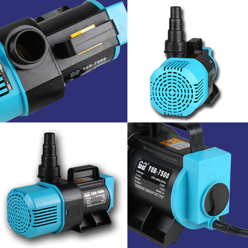 森森鱼缸水泵静音鱼池泵鱼缸抽水泵过滤泵假山流水瀑布水幕墙小型