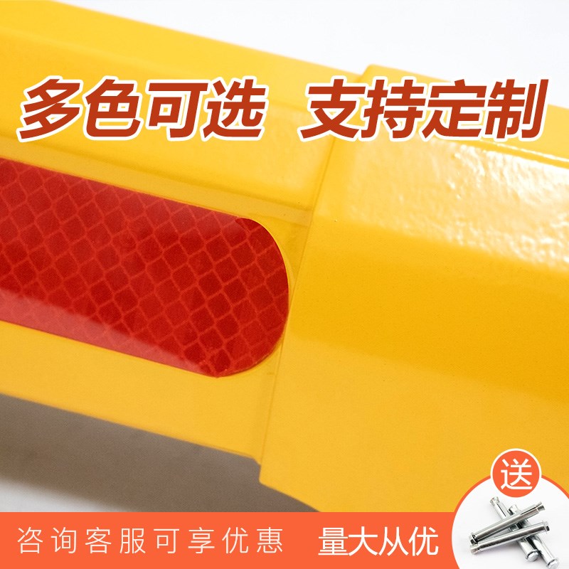 铸铝合金一体挡车器车库停车位地挡车档车轮定位器停车倒车止退器