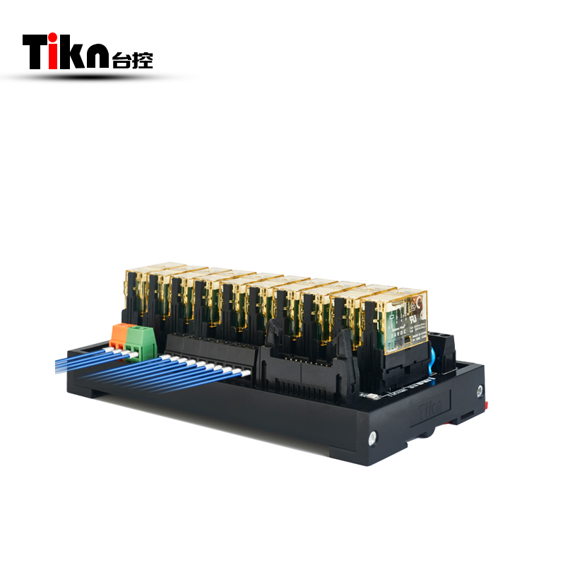 Tikn台控8路和泉继电器模组模块控制板PLC继电器放大板12V24V220V