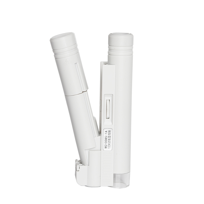 工艺150高倍手持放大镜带LED灯100倍高清纺织印刷网点用40/80倍鉴