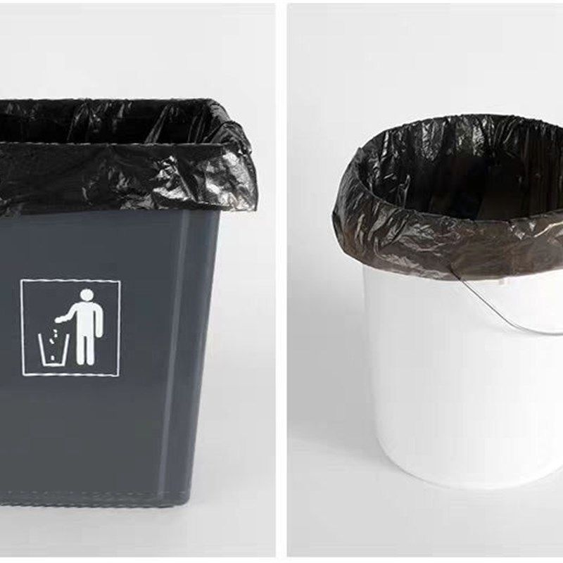 酒店30升大垃圾袋6080黑色餐饮加厚8090大号垃圾桶垃圾袋商用