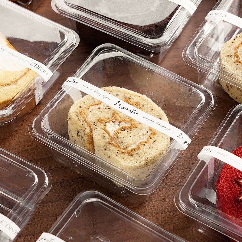 蛋糕卷切块装盒烘焙卷网红甜品千层单个打透明盒子小,厨房/烹饪用具,点心包装盒/包装袋,淘宝优惠券,粉丝福利购,淘宝优惠卷