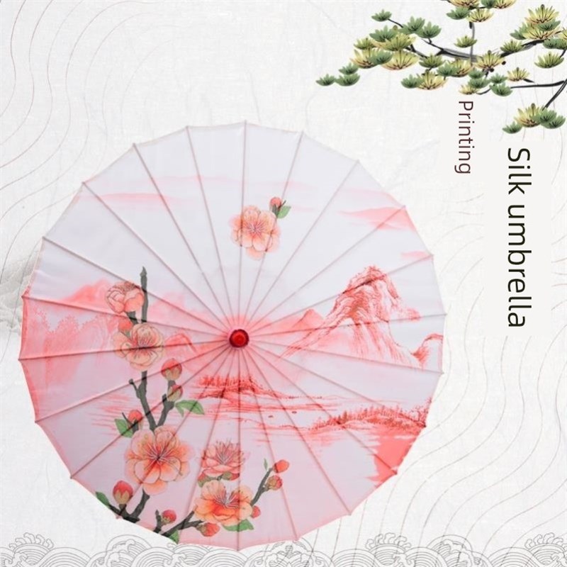 中国专用伞,古典表演套装,舞蹈伞轨,旗剧5长袍,台,烟与雨