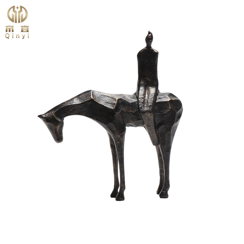 抽象雕塑摆件铸铁金属人物客厅博古架电视柜软装新中式样板房摆设,家居饰品,装饰摆件,淘宝优惠券,粉丝福利购,淘宝优惠卷