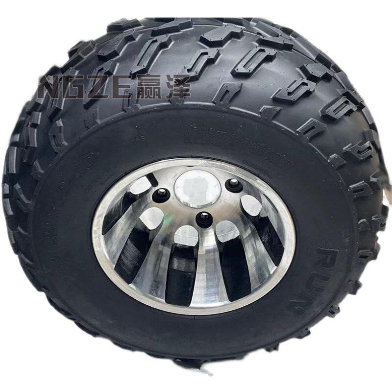 1轮卡丁车摩托车车滩沙23X7-四0 22X10-10加厚RUN越野轮胎铝轮毂