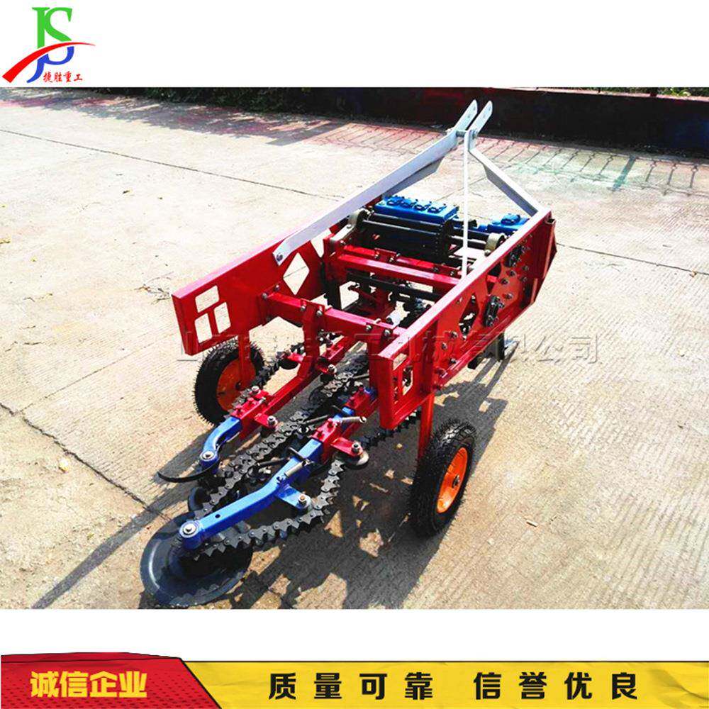 牵引式田园花生收获机农业用农田作业设备台式一体化收取机