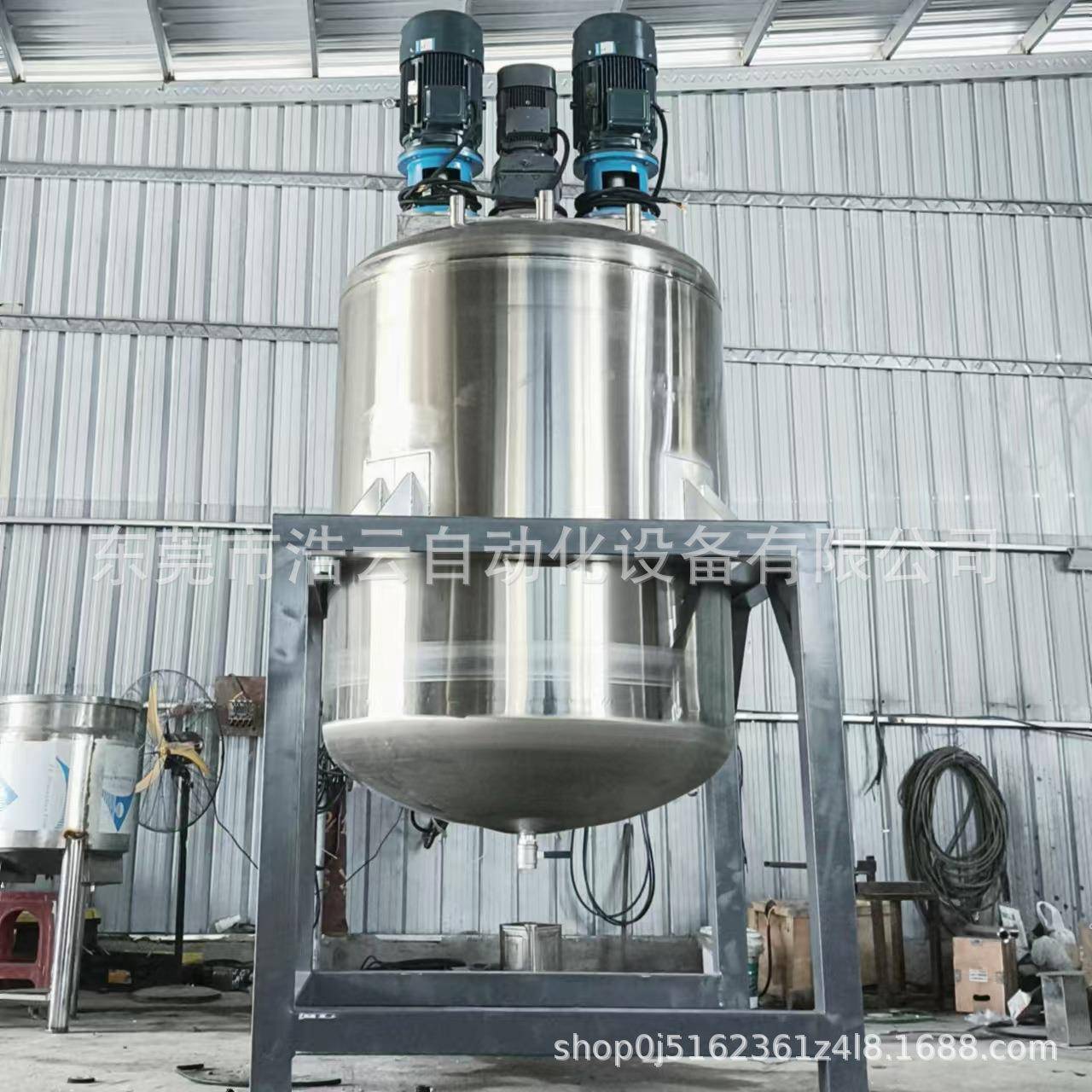 工厂现货新款液体搅拌机东莞加热变频搅拌罐胶水不锈钢搅拌桶多功