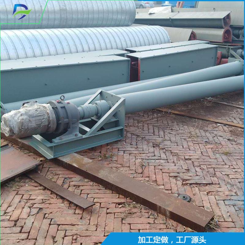 厂家315*6000无缝钢管螺旋铰刀气箱除尘器配套螺旋给料机