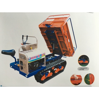 日本筑水3B61FLDP农场运输机  农用果园运输车 乘坐式履带搬运车