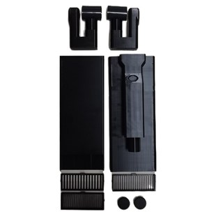 鱼缸免打孔超薄虹吸背包净化水质配件溢流管直角简易清洁新款