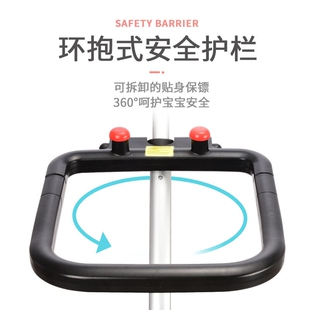 Qbox专用儿童行李箱配件护栏围栏拉杆旅行坐垫安全带坐垫车架