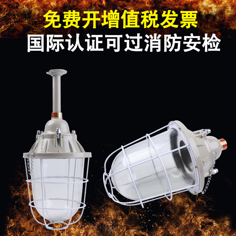 LED防爆灯 工厂房照明灯仓库灯国标隔爆型加油站车间工矿灯罩灯具