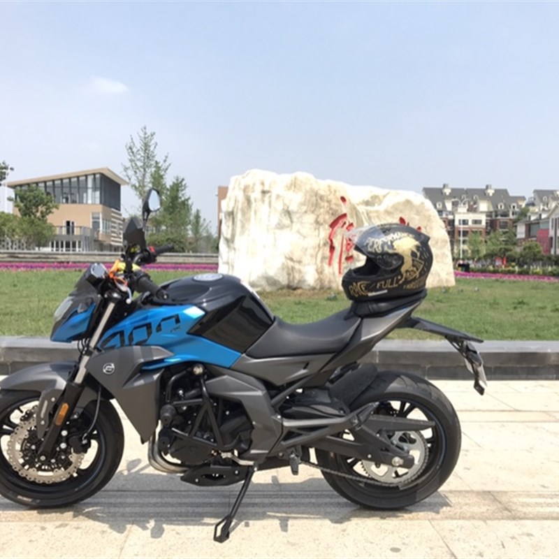 CF春风16到20款 NK400 650NK保险杠 竞技杠 特技杠前护杠防摔棒胶