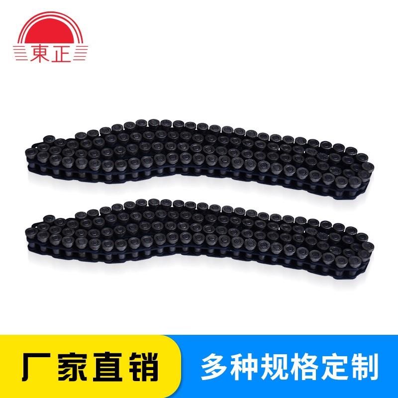 直供工业链条06侧滚轮链条带螺丝链条装订机传动链条