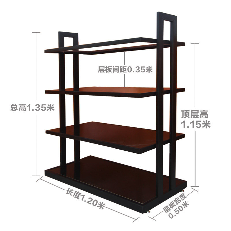 商场鞋架货架 鞋店鞋架展示架 中岛鞋柜包包架童鞋鞋子展示架货架