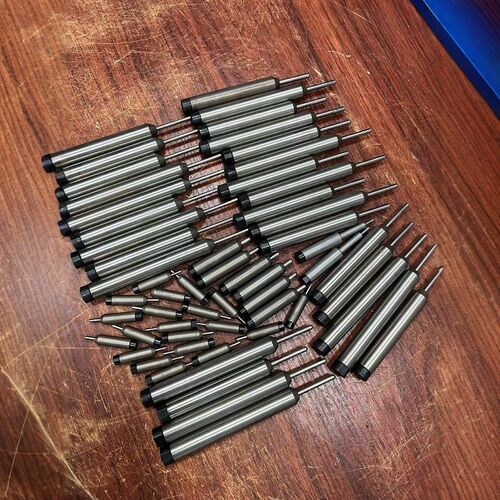 铆钉机模具浮心针下模半空心翻边模具卷边冲头铆钉机配件套筒模具