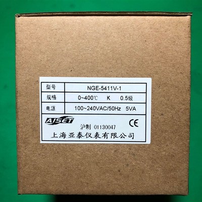 NGE-5411V上海亚泰仪表温控NGE-5412V 5421V 5431V温控NGE-5000
