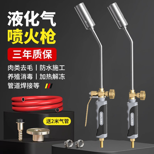 艾瑞泽电子打火喷枪气罐液化石油气喷火枪烧猪毛猪头猪蹄神器家用