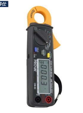 可开13%票中国台湾泰仕CM02交直流钳表 小电流钳表 汽车专用钩表