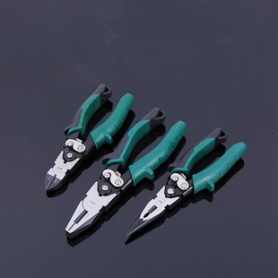 8寸省力钢丝钳 工业级铬钒合金钢 克丝钳 尖嘴钳斜嘴钳老虎钳