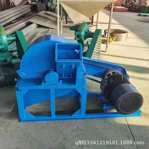 现货果园园林树枝粉碎机移动秸秆木头屑粉碎机小型树木碎枝机