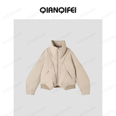 2.2F TK5180 又酷又飒防风立领设计感短外套 新款