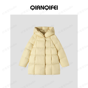 27H 云朵感面包服蓬松连帽鹅绒外套 新款 TK5132 雪域之宝