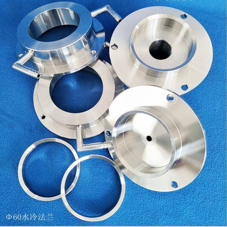 光亮304不锈钢管式炉快接法兰管式炉密封法兰