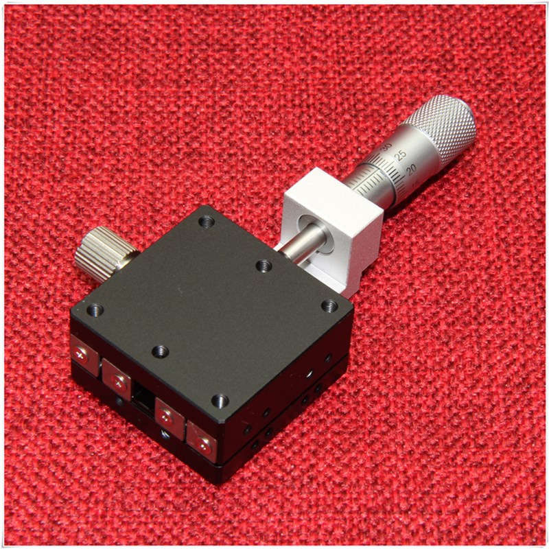 LX/LGX40/60/80/90-L-R-C千分尺手动精密微位移调平台滑台工作台