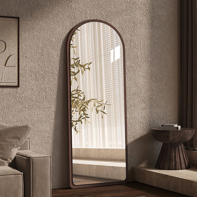 中古全身镜落地镜家用轻奢高级镜子挂墙穿衣镜女生卧室简约试衣镜