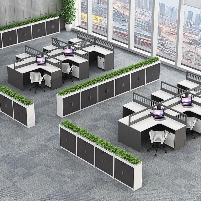 放花盆柜办公室花槽隔断墙柜子绿植架装饰屏风双面柜矮柜餐厅围栏