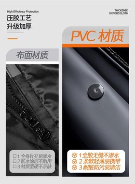 备美雨衣男款上下分体长款全胶防暴雨电动车骑行雨服外卖骑手