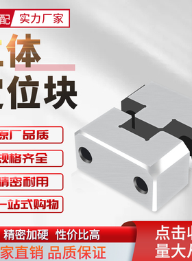 模具精密边锁定位块立式0度辅助器定位器台标导位固定块LM50LM75