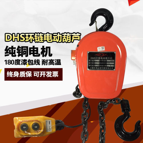 电动葫芦盘式起重葫芦1T吨2T3吨5T10T吨3米6M米上海DHS起重提升机