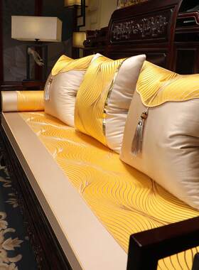 红木沙发坐垫套高端无障碍豪华新型中国风坐垫靠背坐垫定制客厅海