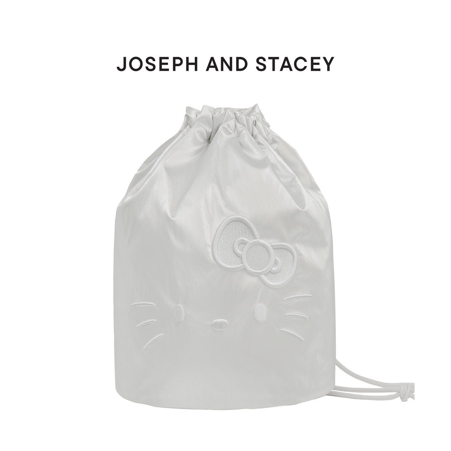 JOSEPHANDSTACEY韩国包包女新款可爱hellokitty水桶包抽绳双肩包