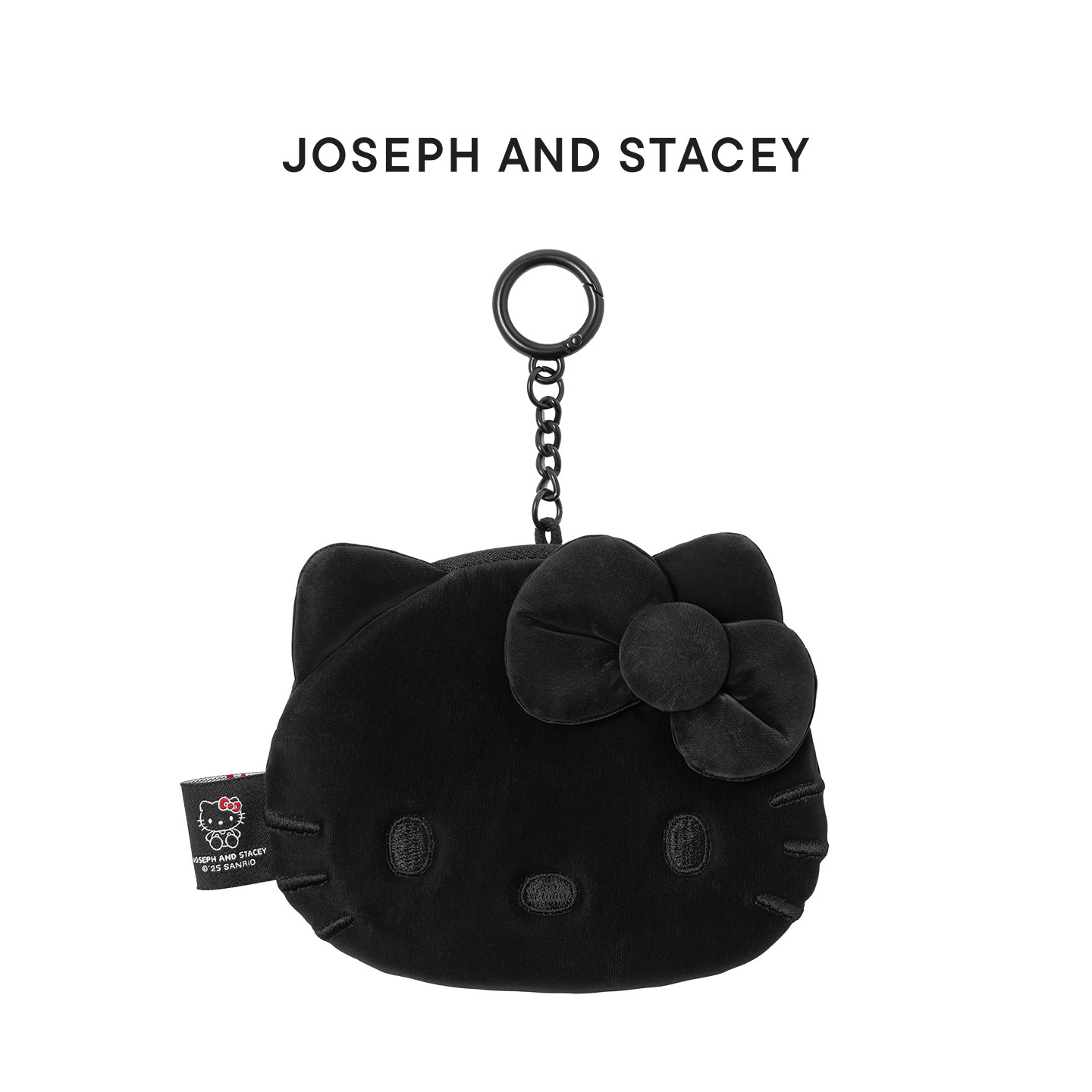 JOSEPHANDSTACEY韩国包包女款三丽鸥黑色hellokitty小包零钱包