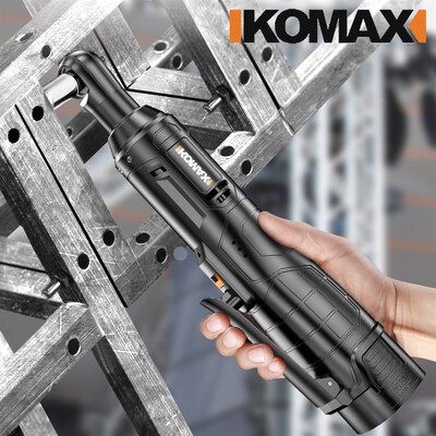 德国KOMAX锂电棘轮扳手90度角向电动扳手行架充电式快速舞台桁架
