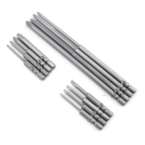 OZS S2材质800电批头 4MM一字十字电批咀 电动螺丝刀头 起子头